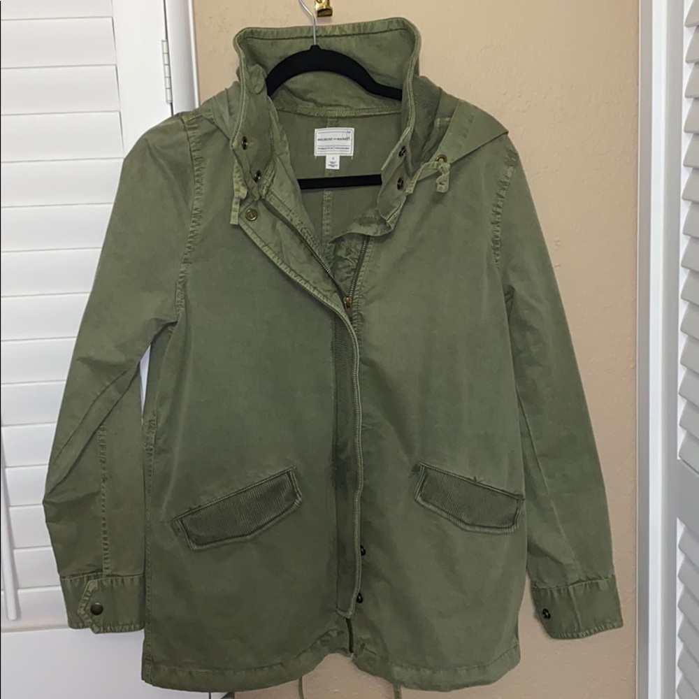 Brand New Olive Green Cargo Jacket